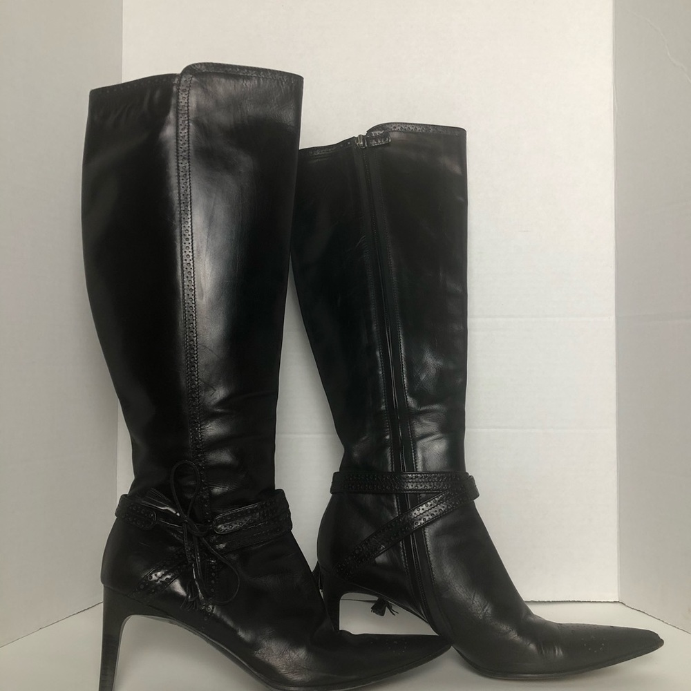 Women’s Ralph Lauren Boots-Black-Size 6.5